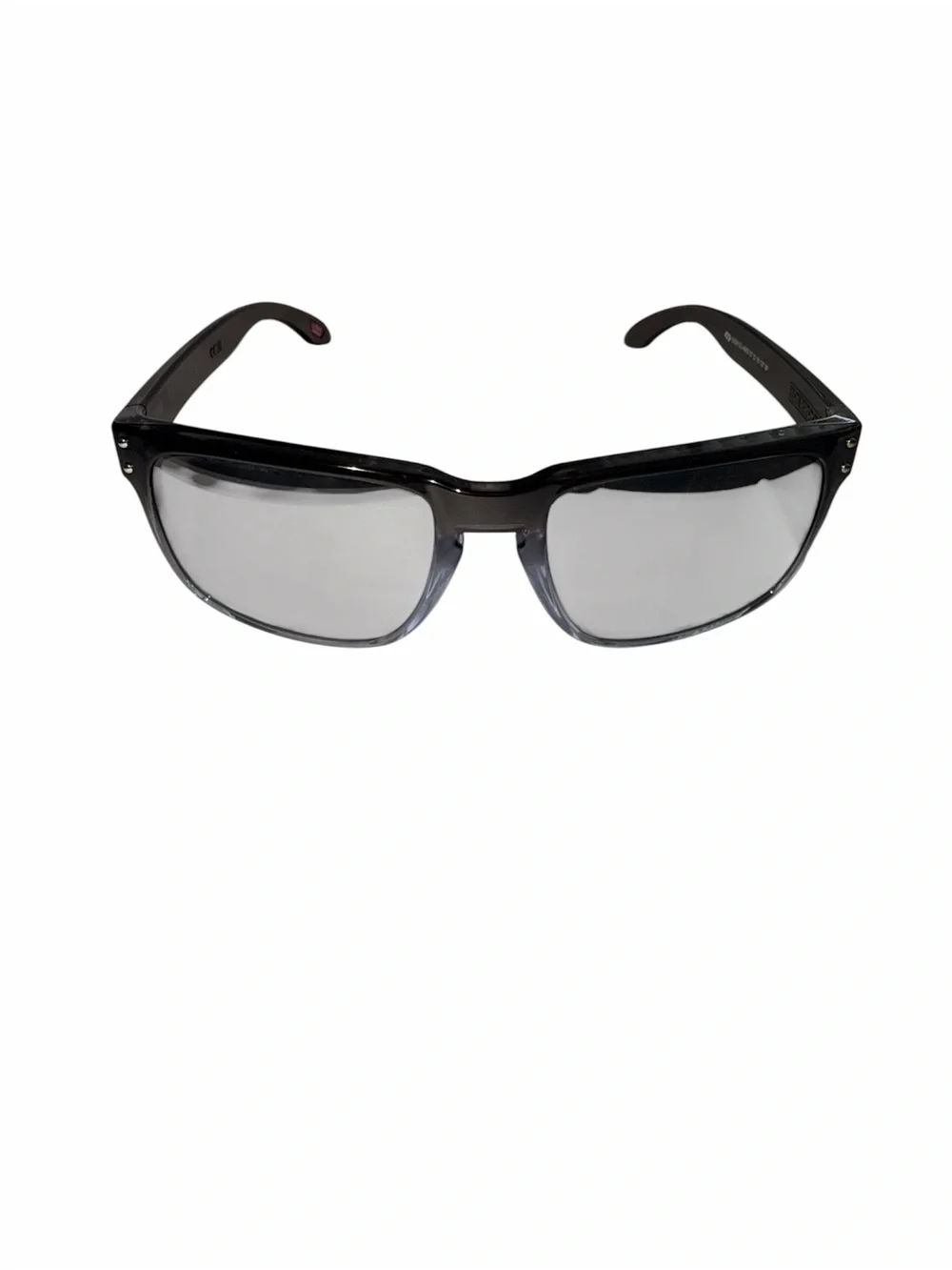 Oakley Holbrook OO9102-A9 Dark Ink Fade Chrome Iridium Polarized Sunglasses NEW